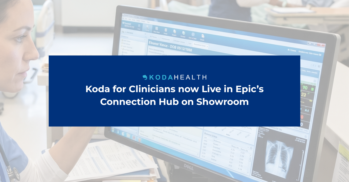 Koda for Clinicians